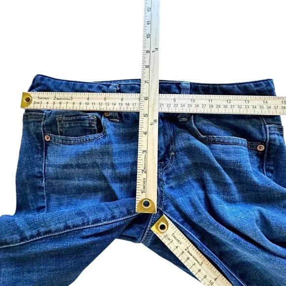 American Eagle Original Boot Stretch Denim Jeans 4 Long Medium Wash - Picture 11 of 11